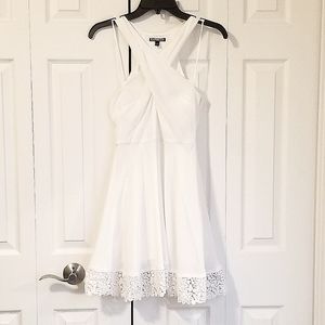 !!SUMMER SALE!! Express White Lace cocktail dress, 2